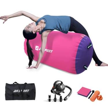 Imagem de Air Roller Gymnastics Air Barrel AKSPORT para treinamento