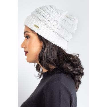 Imagem de Gorro feminino de malha tricô 60018
