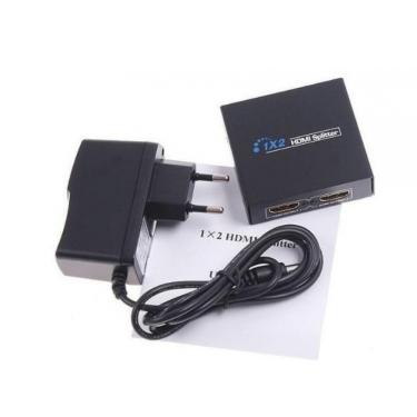 Imagem de Distribuidor Divisor Splitter Hdmi 1x2 1.4v Full Hd 3d 1080p
