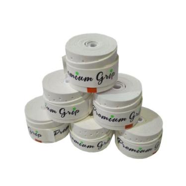 Imagem de Kit 3 Overgrip Pegajoso Perfurado Grip Para Raquetes De Tennis, Beach 