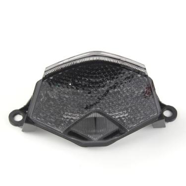 Imagem de Lanterna traseira de LED fumê Arashi para Kawasaki Ninja ZX6R 2009-2012, ZX10R 2008-2010, Z1000 Z750S 2007-2008, luz traseira de freio de seta, acessórios de substituição integrados para motocicleta
