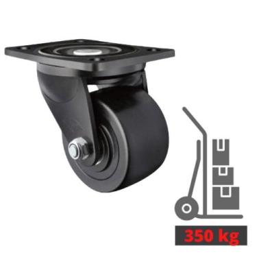 Imagem de Rodizio Industrial 50 Mm Roda Nylon S/freio 350 Kg - TOP OPÇÕES