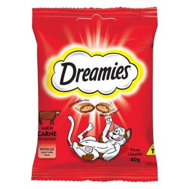 Imagem de Petisco Dreamies Adulto Carne 40g - Embalagem com 22 Unidades - Pedigr