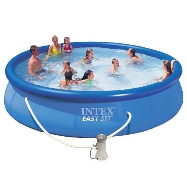 Imagem de Piscina Inflável Intex 5.621 Litros com Bomba Filtrante, 220V