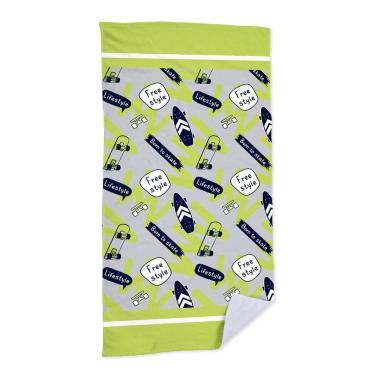 Imagem de Toalha De Praia Skate Freestyle