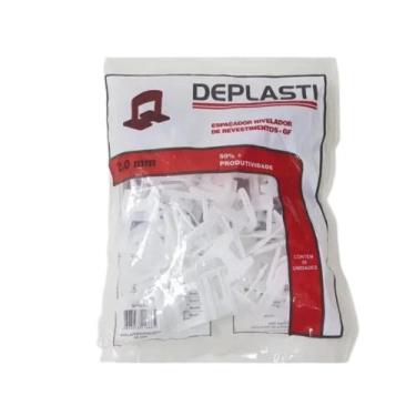 Imagem de Espaçador Nivelador 2,0mm 50 Unidades  GF Cristal Deplast - DEPLASTI