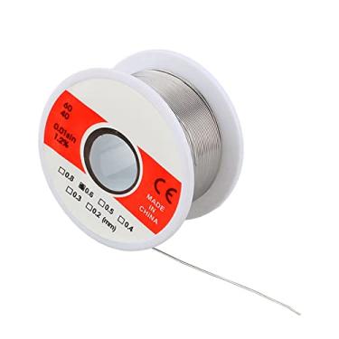 Imagem de Fio de solda de núcleo de resina de estanho de 50 g 0,6 mm para solda de ferro ondulado