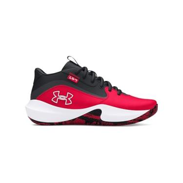 Imagem de Under Armour Tênis unissex infantil School Lockdown 7, (600) Vermelho/Preto/Branco, 6 Big Kid