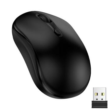 Imagem de Mouse sem fio, mouse sem fio para computador 2,4 GHz HP mouses para laptop, PC, computador, HP, Windows, Chromebook, notebook, Mac, mouse USB de mesa