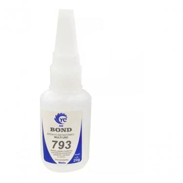 Imagem de Cola Adesiva Instantânea Unha Postiça Gel Porcelana