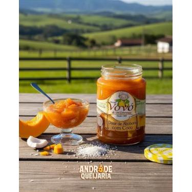 Imagem de Doce de Abóbora com Coco - 650g - Sabor Autêntico da Fazenda - Doces V
