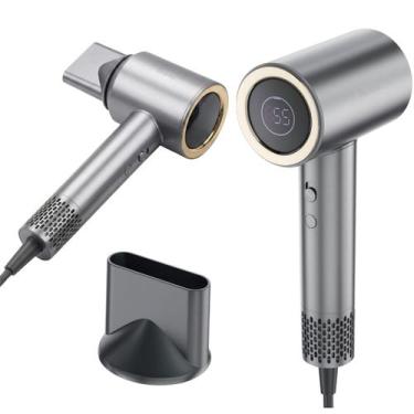 Imagem de Secador Profissional Bocal Magnético Anti Frizz Display Digital Premiu