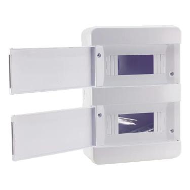 Imagem de Quadro Distribuição 16 Disjuntores Din Br Sobrepor Forceline