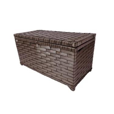 Imagem de Baú Roupeiro Organizador em Fibra Sintética – Para Roupa Suja e Brinquedos 60x30x30 cm(Argila)