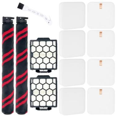 Imagem de LA702 LA700 LA555 Kit de acessórios compatível com Shark Rotator Lift-Away Duo Clean PowerFins LA702 LA700 peças de substituição de vácuo vertical, # 1539FC3000 XHF320 XFFK320, pacote com 13