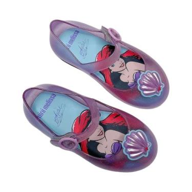 Imagem de Sapatos De Princesa Sereia Para Crianças Sandálias Com tiras autocolan