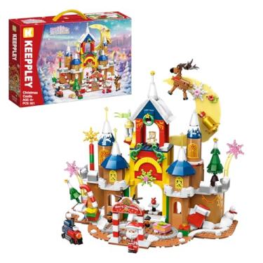 Imagem de LITTLE FROGGY Christmas Castle Building Blocks Set, Ideal Gift for Kids 6+ & Adults, Compatible with Major Brands, Perfect for Xmas Home Decoration 601 Pcs