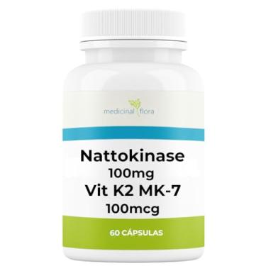 Imagem de Nattokinase 100mg Com Vitamina K2 MK7 100mcg - 60 Cápsulas