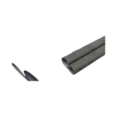 Imagem de Papel De Parede Industrial Autoadesivo Impermeável Cinza Cimento Para 