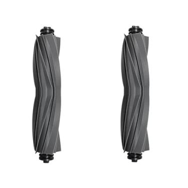 Imagem de Compatível com Dreame Bot L20 Ultra / X20 Pro Acessórios Filtro de escova lateral principal Mop Saco de pó Peças sobressalentes de aspirador de pó opcionais(Rubber brush 2pcs)