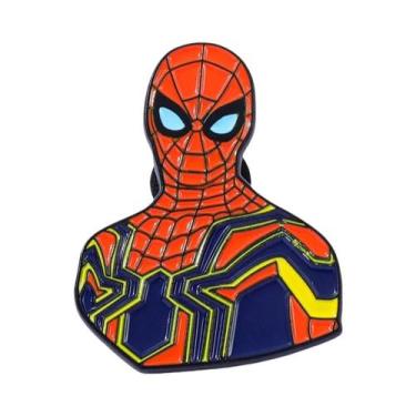 Imagem de Pins De Esmalte Do Filme Homem-Aranha, Distintivos De Lapela, Broches 