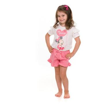 Imagem de Pijama Infantil Evanilda Disney Minnie Feminino-Feminino