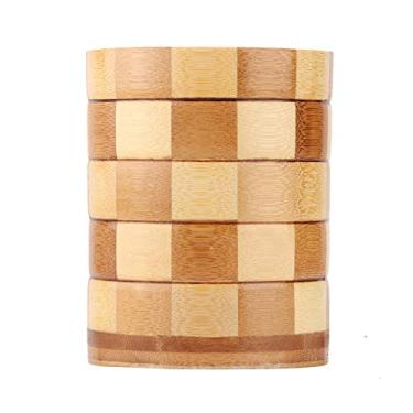 Imagem de Organizador de utensílios cozinha bambu para pauzinhos colher garfo faca armazenamento multifuncional não mantém a limpa arrumada e acessível na verti