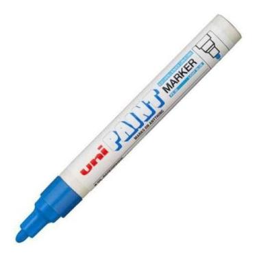 Imagem de Marcador Permanente UniPaint PX-20 Azul Claro  2.2 a 2.8mm - Uni-ball