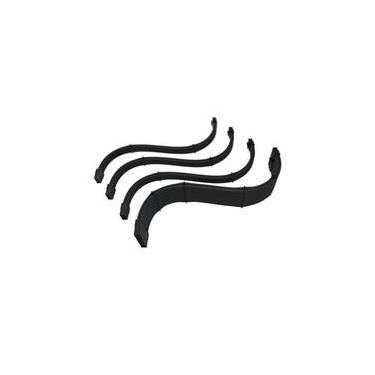 Imagem de Cabos Sleeved Rise Mode Full Black, Preto - RM-SL-FB