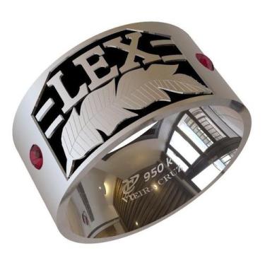 Imagem de Anel de Formatura em Prata de Jornalismo - Vieira Cruz Joias, Preto