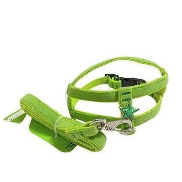 Imagem de Conjunto Peitoral e Guia de Veludo Para Cachorro - Conforto e Estilo -