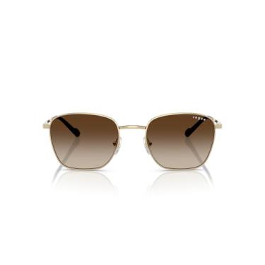 Imagem de Óculos de Sol Vogue Eyewear 0VO4322S 848/13 Tam 53 / Ouro - Lentes Marrom Gradiente