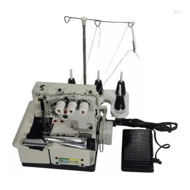 Imagem de Galoneira 3 Agulhas Semi Industrial  + Aparelho Viés 25MM - BRACOB, 11