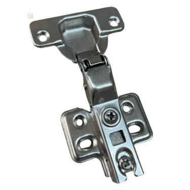 Imagem de Dobradiças Curva Porta Armário 35mm C/ Amortecedor 2 Unidade