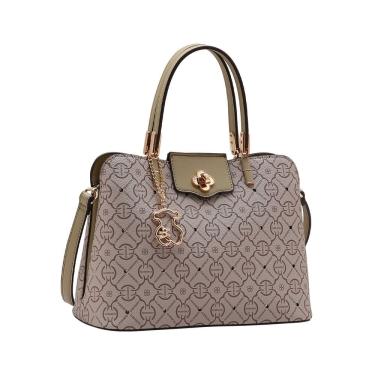 Imagem de Bolsa Feminina Chenson Classic Cristal - Alça de Mão - Natural 3485358