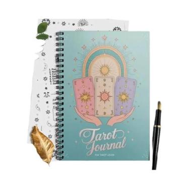 Imagem de Diário De Tarot A5 Para Iniciantes E Especialistas, Adequado Para Toda
