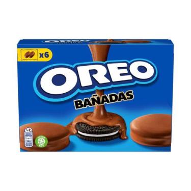 Imagem de Biscoito Oreo Bañadas Chocolate Ao Leite 246g