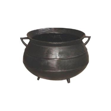 Imagem de Panelão Tripé de Ferro Fundido Sem Tampa Capacidade 56L
