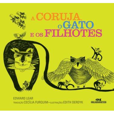 Imagem de Livro - A Coruja, o Gato e os Filhotes