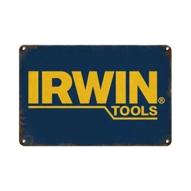 Imagem de Placa De Metal Retrô Vintage Da Marca Stihl Para Decoração De Parede E