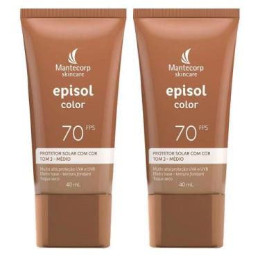 Imagem de Mantecorp Skincare Episol Color Kit com 2 Protetores Solares com Cor F