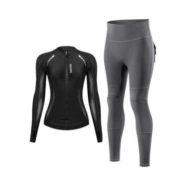 Imagem de Conjunto De Jaqueta E Calças Para Motocicleta Feminina Com Almofadas R