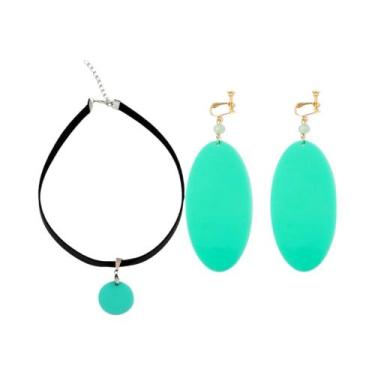 Imagem de Conjunto De Colar E Brincos De Cosplay Anime Ayase Momo, Pingente De H