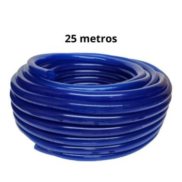 Imagem de Mangueira Jardim Siliconada Antitorção 25 metros Azul flexivel e não d