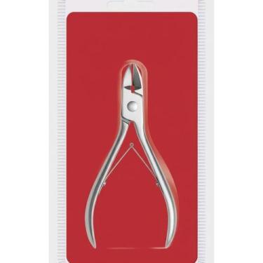 Imagem de 2x Alicate Unha Aço Inox Afiado Curvo Profissional - Congratulations S