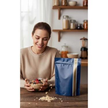 Imagem de 2x Aveia Flocos Média 1kg: Saúde e Saciedade - Congratulations Store