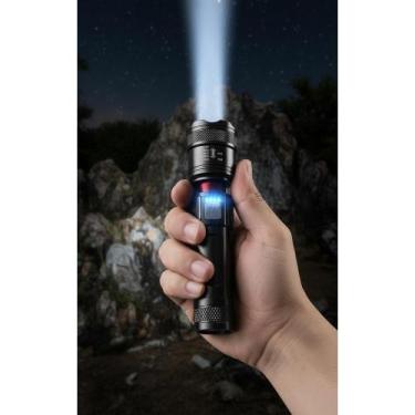 Imagem de 2x Lanterna Tática 4x1: Martelo, Lâmina, Power Bank - Congratulations 