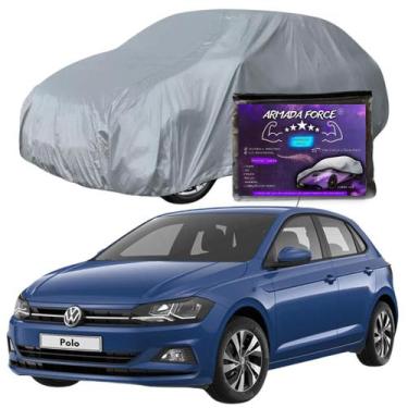 Imagem de Capa Cobrir Carro POLO 100% Forrada Armada Force 100% Impermeável Forr