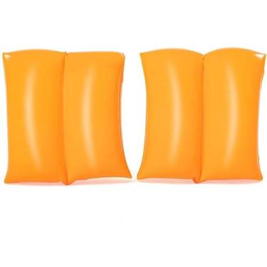 Imagem de Bóia De Braço Infantil Lisa - Bestway, Laranja