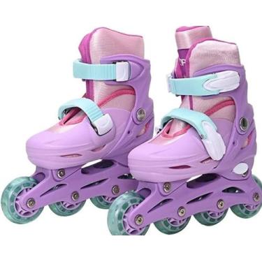 Imagem de Patins In Line Ajustável Rosa Zippy Toys 30/33